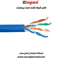 کابل شبکه CAT6 UTP مس با تست پرمننت