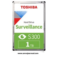 هارد دیسک اینترنال توشیبا ظرفیت 1 ترابایت مدل S300
