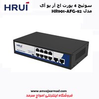 سوئیچ 8 پورت اچ ار یو ای POE HR901-AFG-82