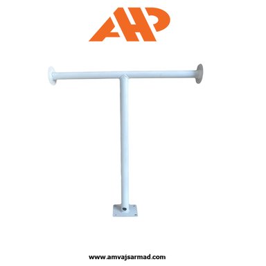 تصویر اصلی پایه دوربین مداربسته (براکت فلزی) 50 سانتیمتر دو شاخه T تی AHP