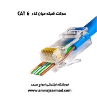 سوکت میان گذر  شبکه RG45-UTP