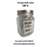 سوکت میان گذر  شبکه RG45-UTP